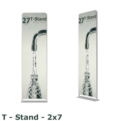 T-stand with rounded corners, features a graphic displaying the title name and a faucet filling a water bottle.