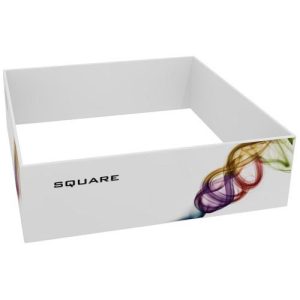 Straight square hanging sign