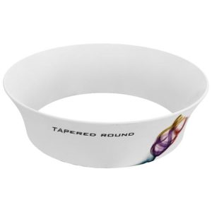 Round tapered hanging sign